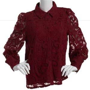NEW Nanette Lepore Long Sleeve Blouse